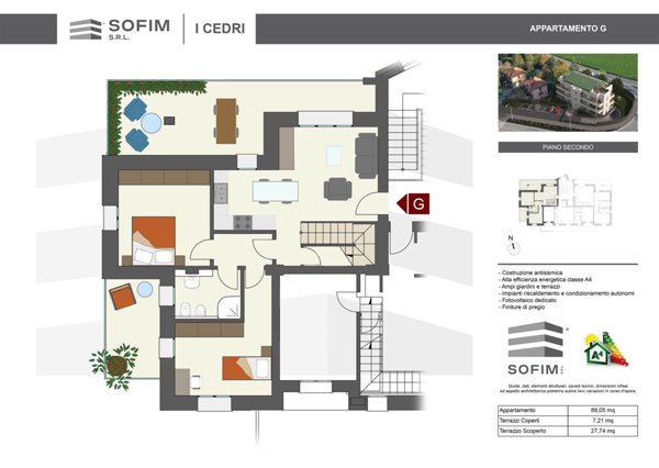 appartamento in vendita a Castelnuovo Rangone