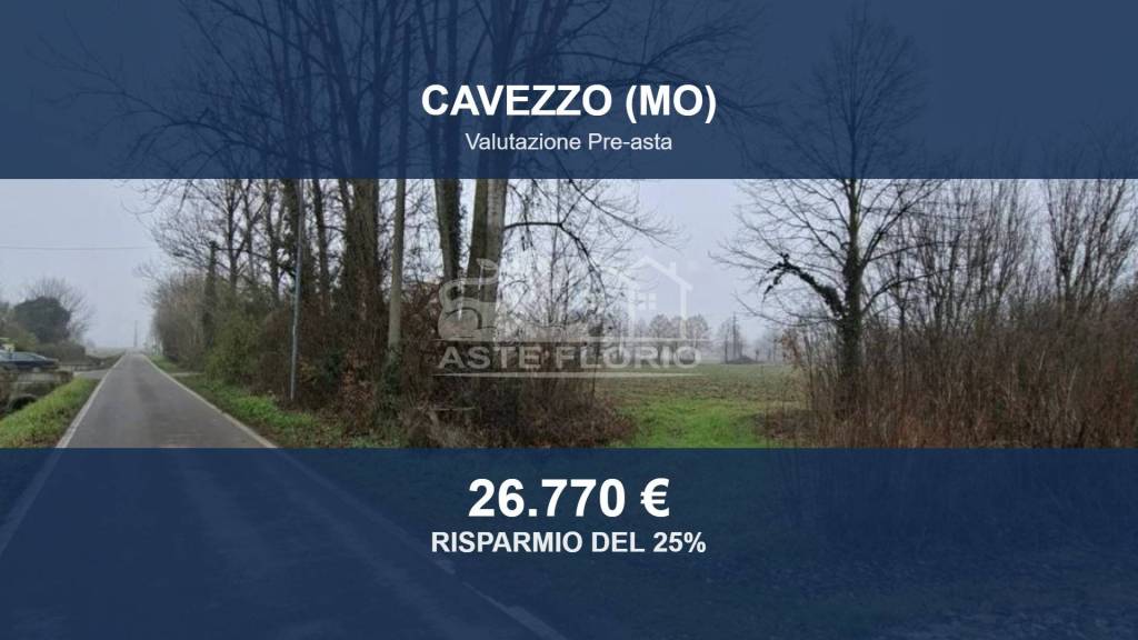 terreno agricolo in vendita a Cavezzo