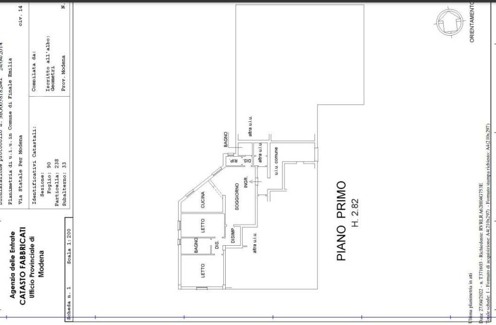 appartamento in vendita a Finale Emilia