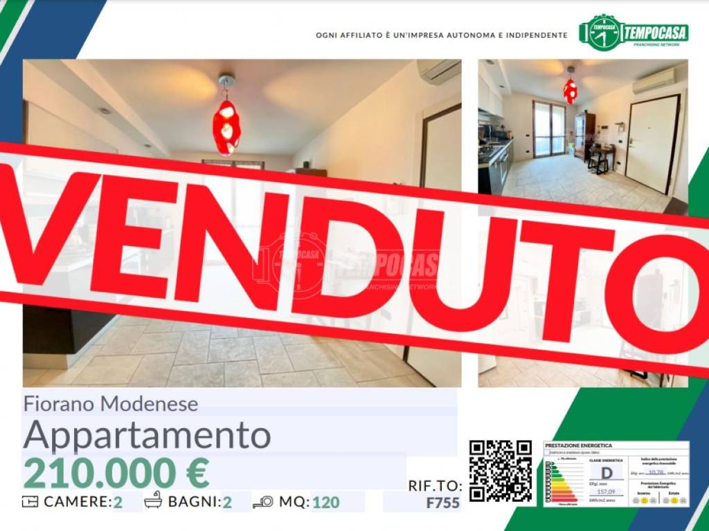appartamento in vendita a Fiorano Modenese