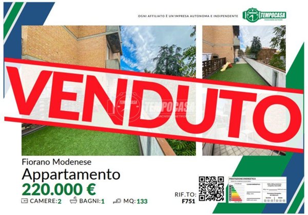 appartamento in vendita a Fiorano Modenese