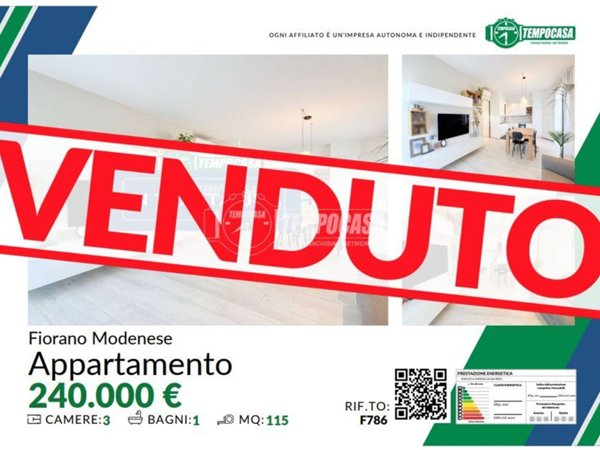 appartamento in vendita a Fiorano Modenese in zona Spezzano