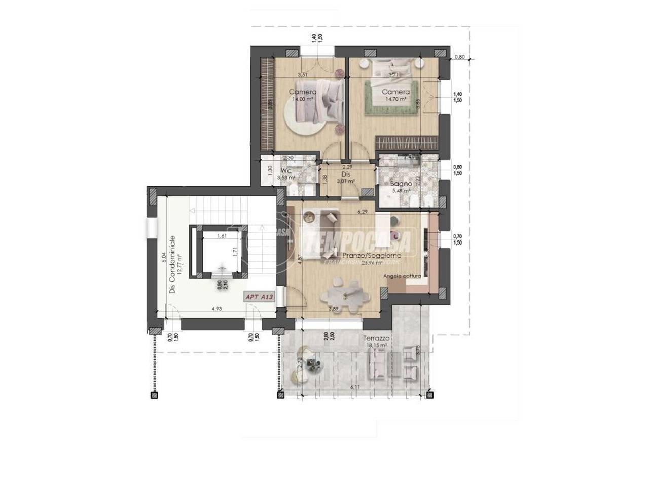appartamento in vendita a Fiorano Modenese in zona Spezzano