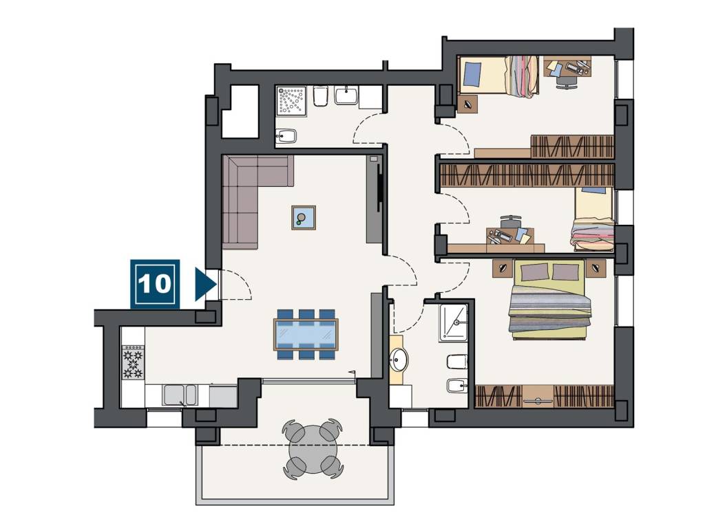 appartamento in vendita a Formigine