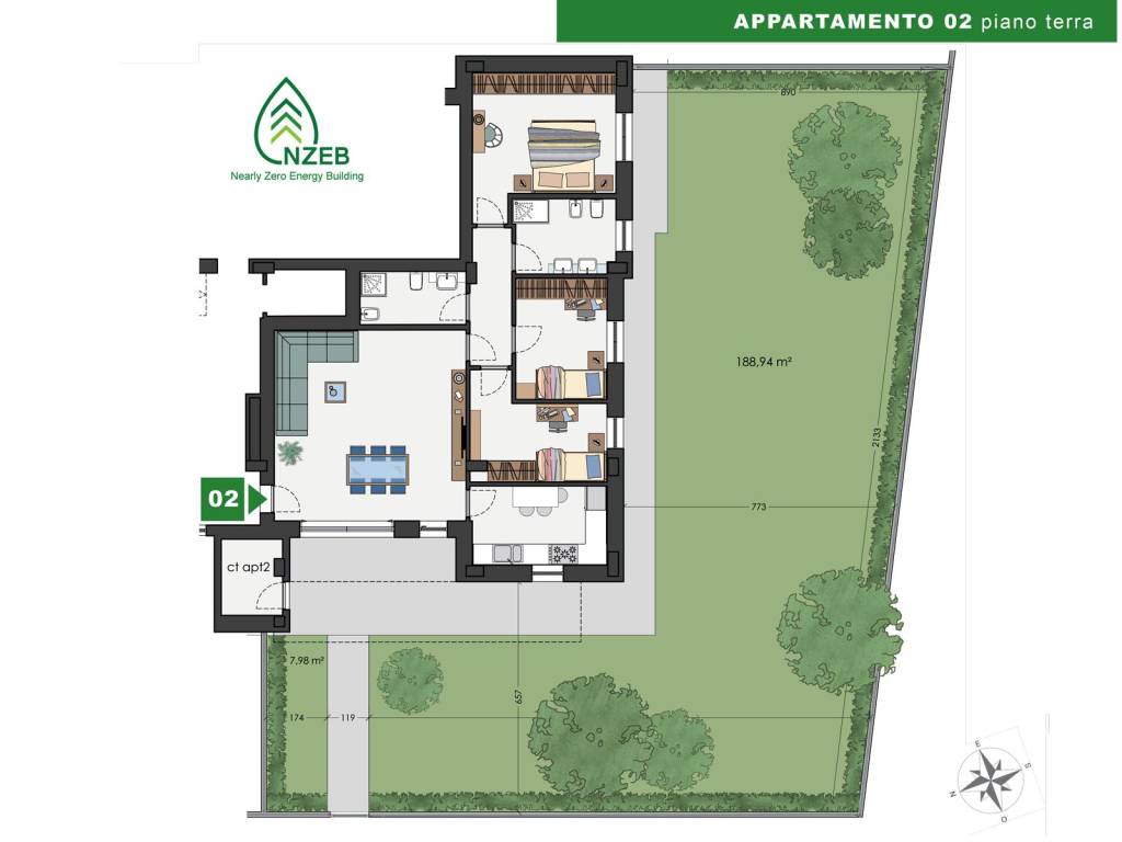 appartamento in vendita a Formigine