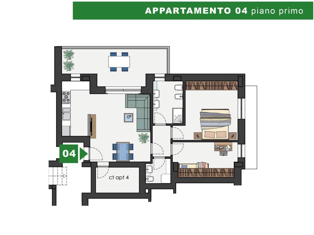 appartamento in vendita a Formigine