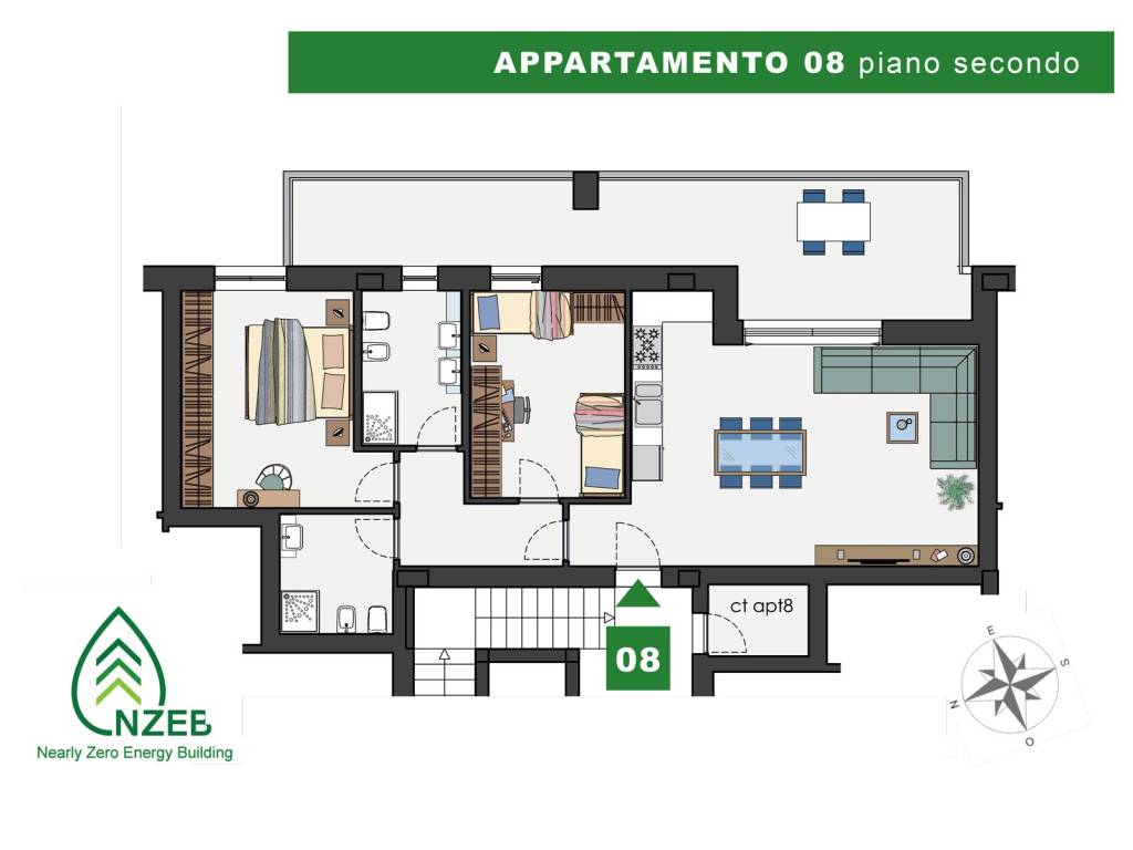 appartamento in vendita a Formigine