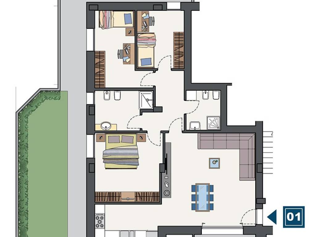 appartamento in vendita a Formigine