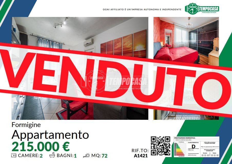 appartamento in vendita a Formigine in zona Magreta