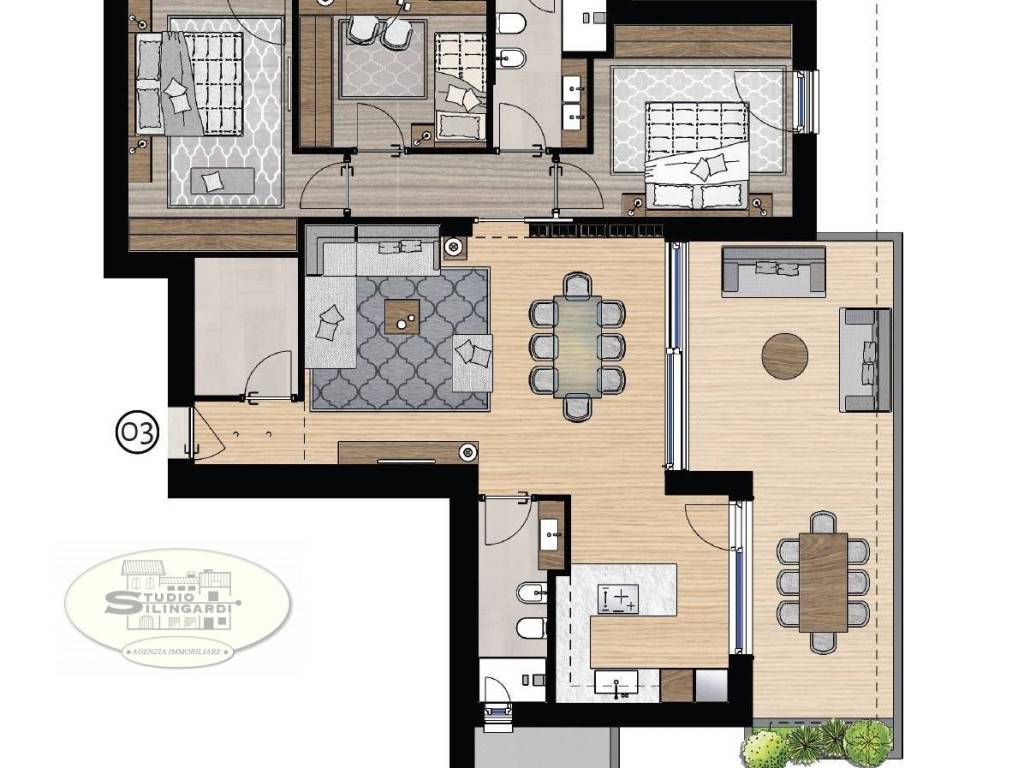 appartamento in vendita a Formigine