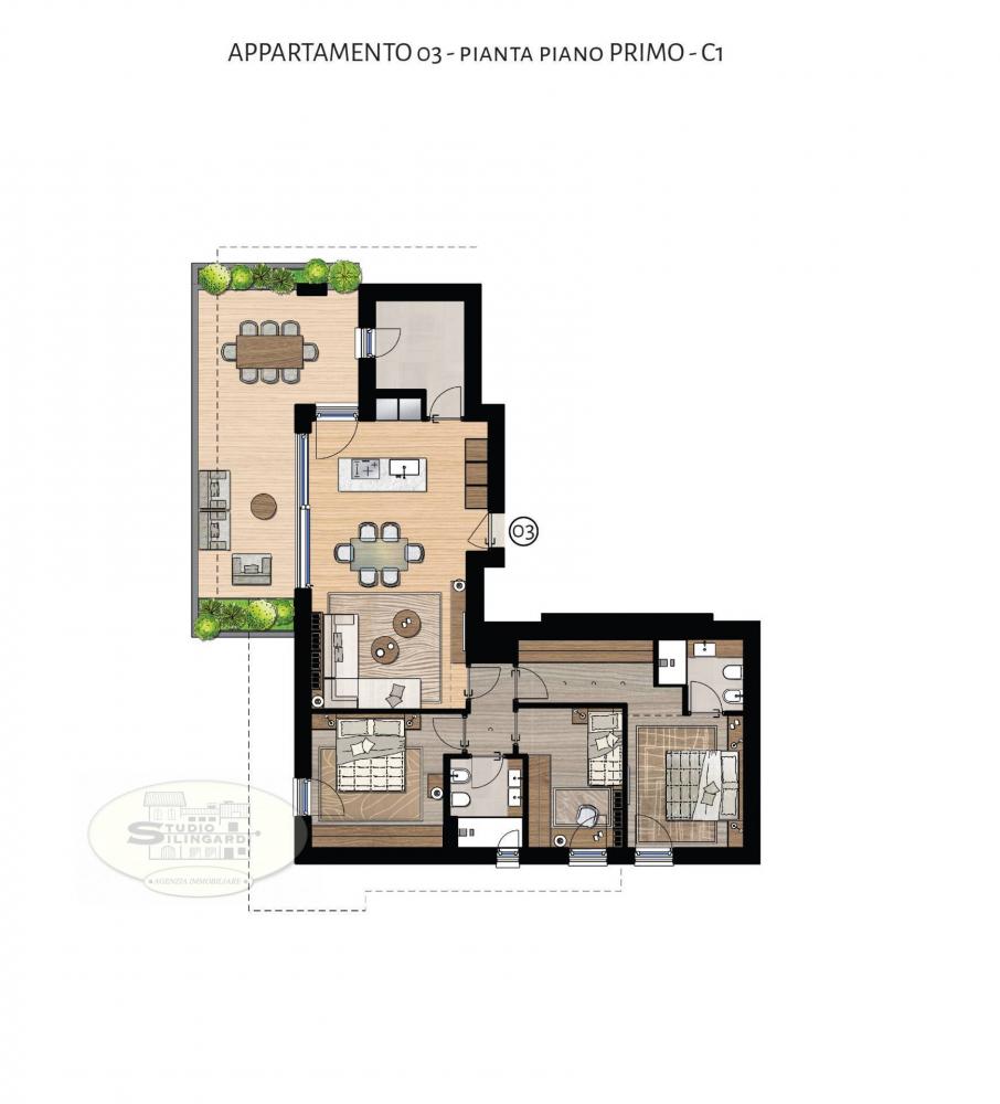 appartamento in vendita a Formigine