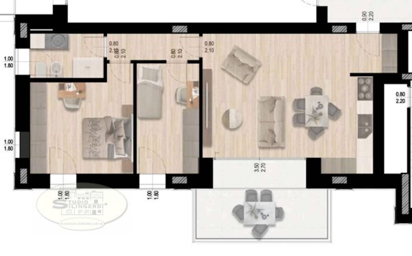 appartamento in vendita a Formigine in zona Casinalbo