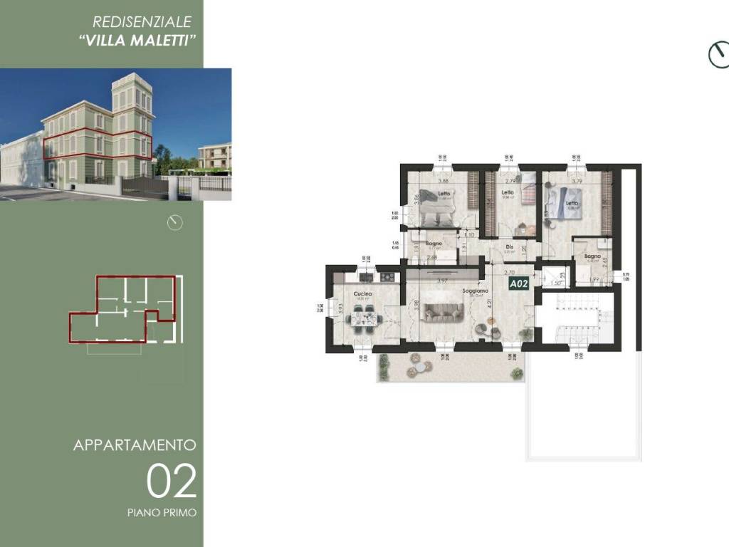 appartamento in vendita a Formigine