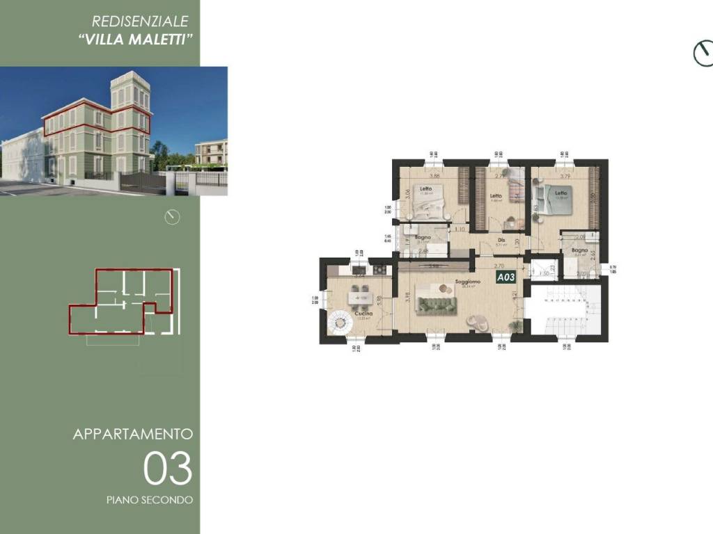 appartamento in vendita a Formigine