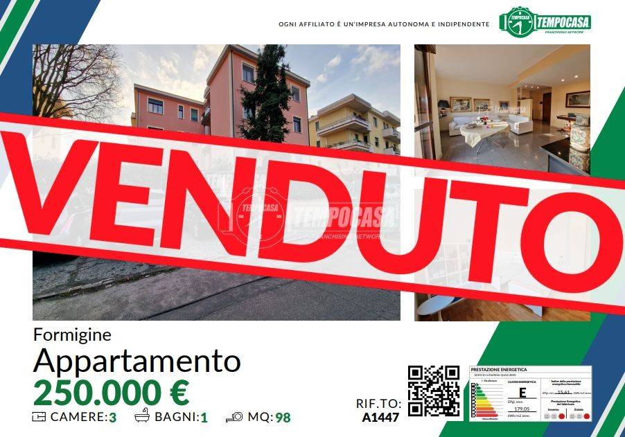appartamento in vendita a Formigine in zona Casinalbo