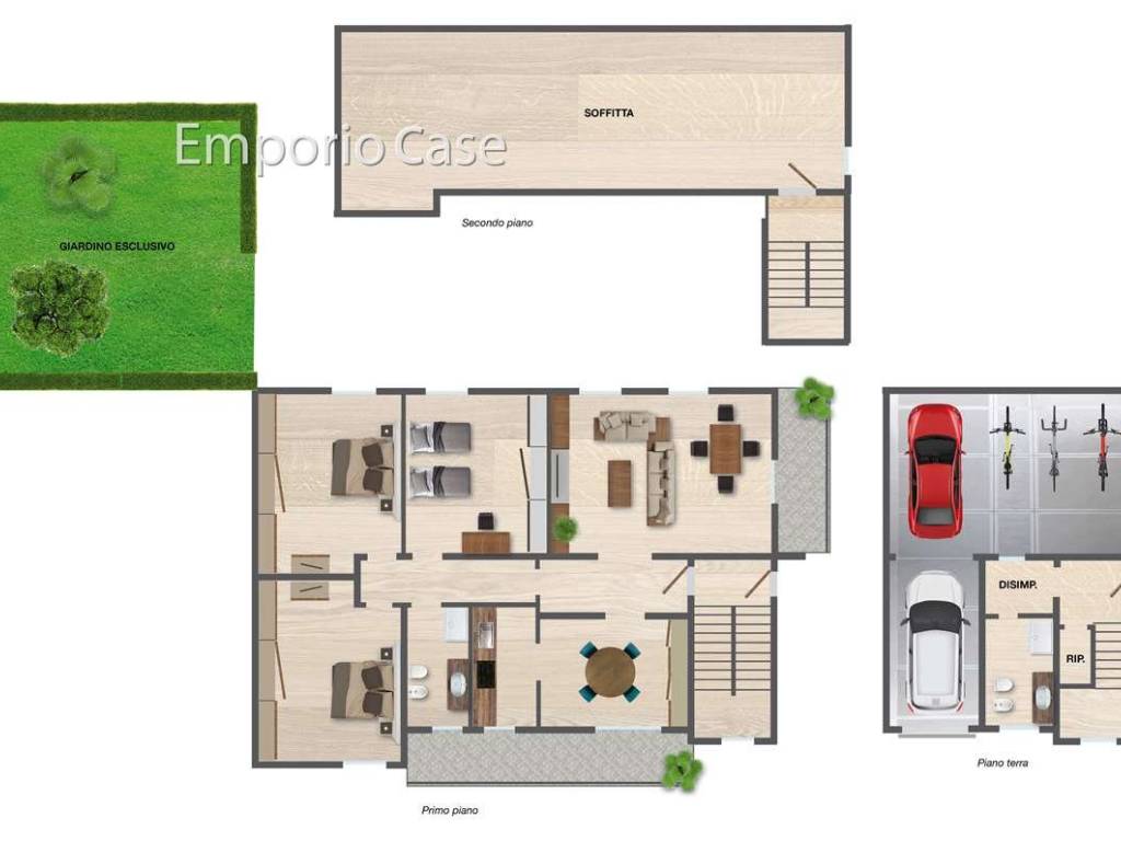 appartamento in vendita a Formigine in zona Casinalbo