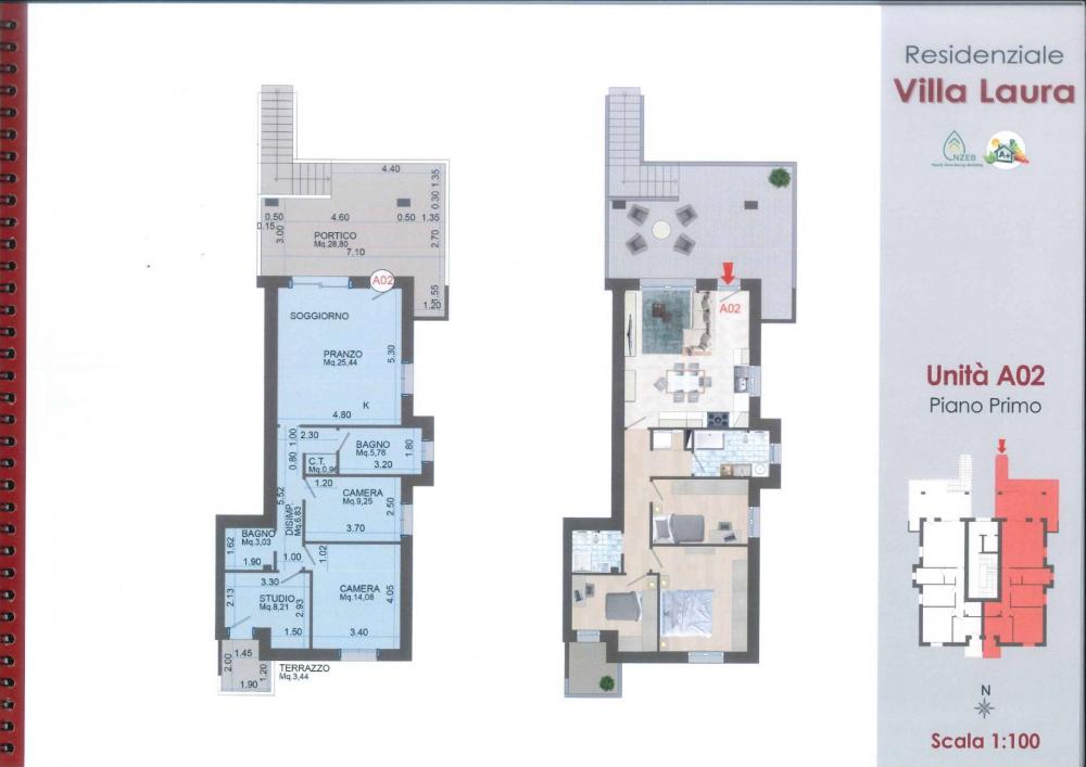 appartamento in vendita a Maranello in zona Pozza
