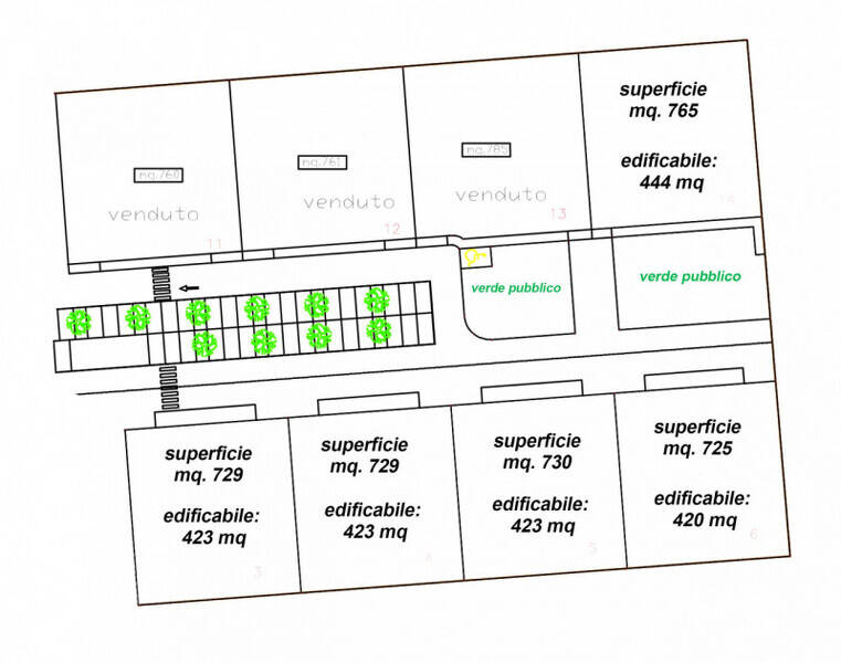 terreno edificabile in vendita a Mirandola