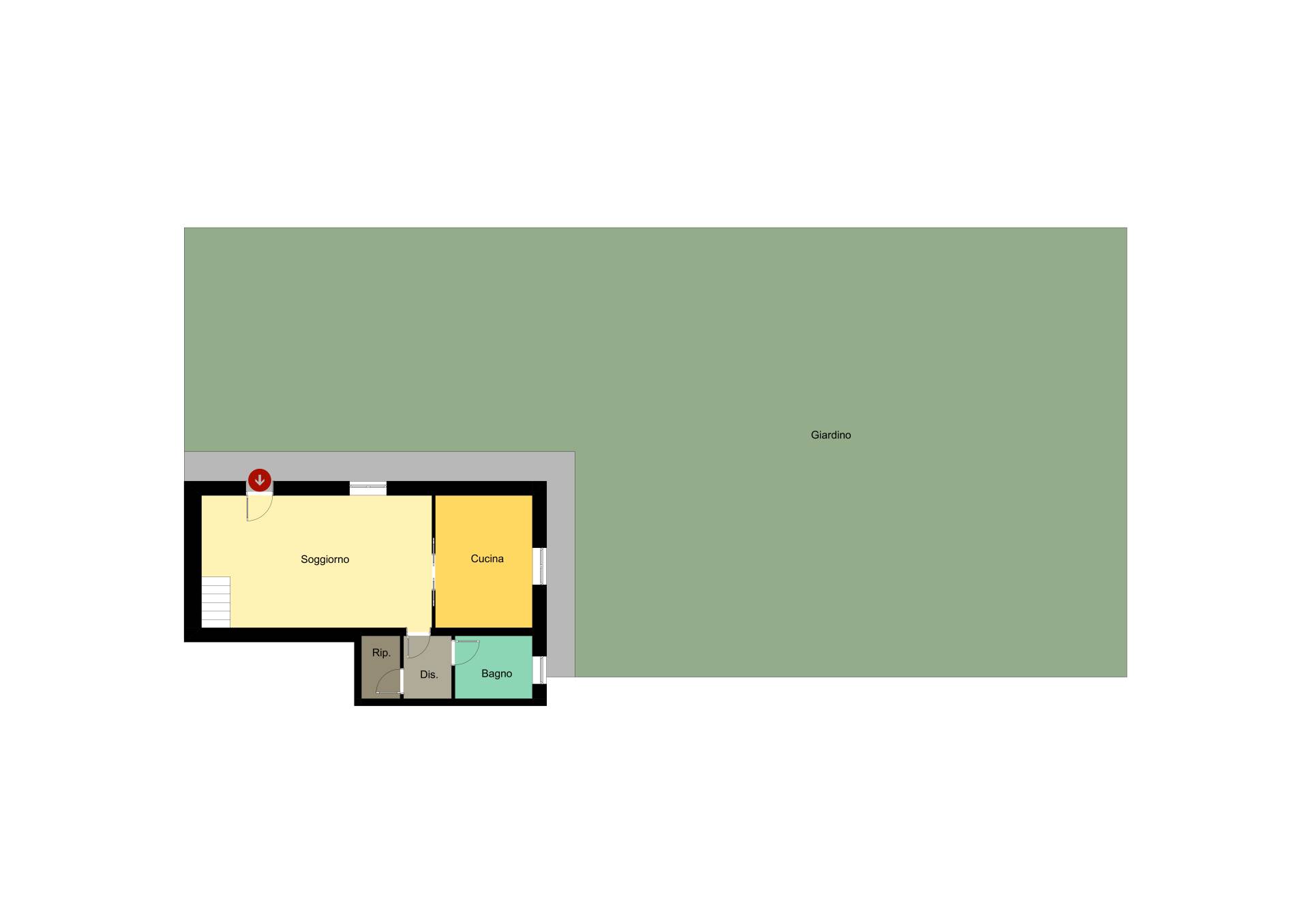 casa indipendente in vendita a Mirandola in zona Cividale