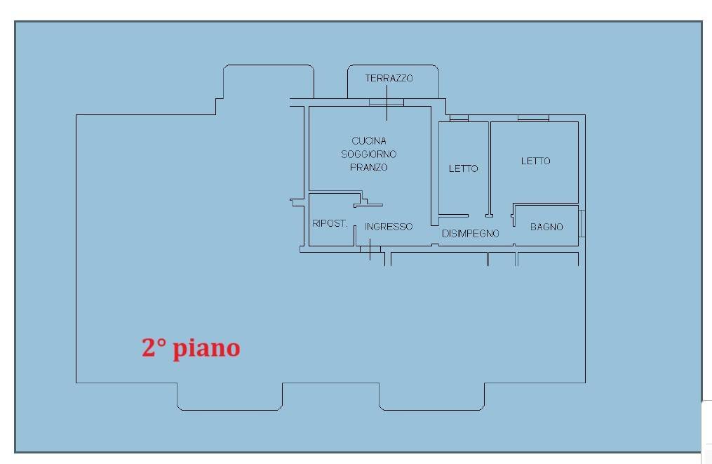 appartamento in vendita a Mirandola in zona Cividale