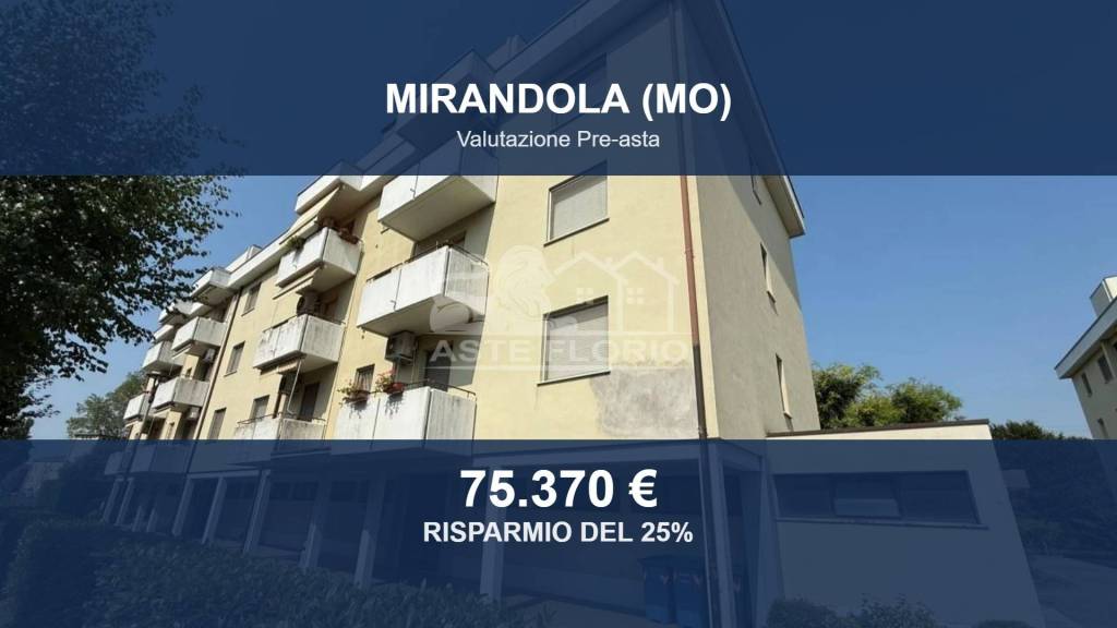 appartamento in vendita a Mirandola