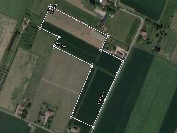 terreno agricolo in vendita a Modena in zona Madonnina / Quattro Ville
