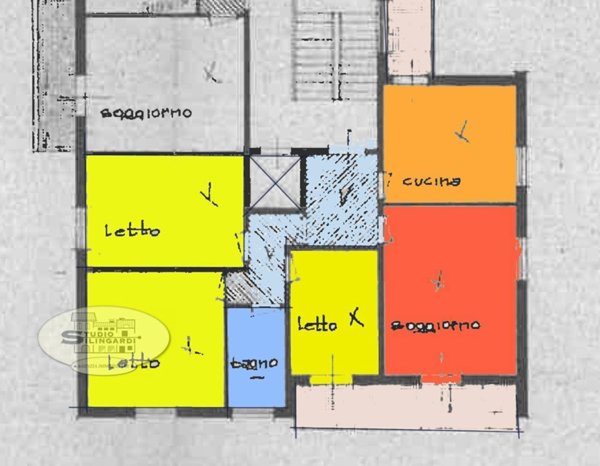 appartamento in vendita a Modena in zona Albareto