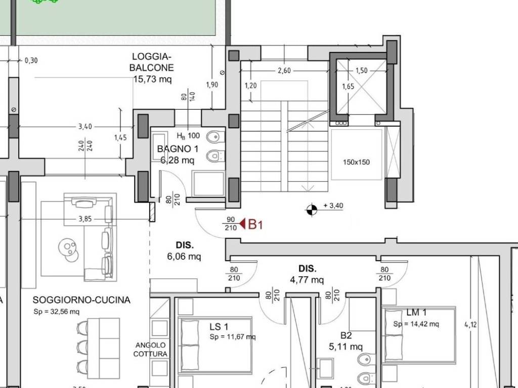 appartamento in vendita a Modena in zona Buon Pastore