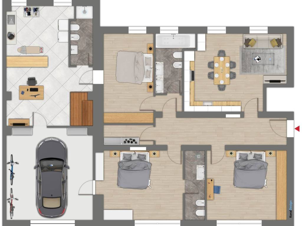 appartamento in vendita a Modena in zona San Lazzaro / Modena Est