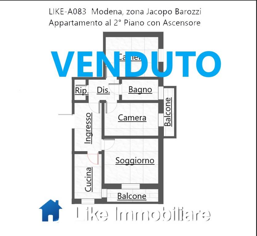 appartamento in vendita a Modena in zona San Faustino