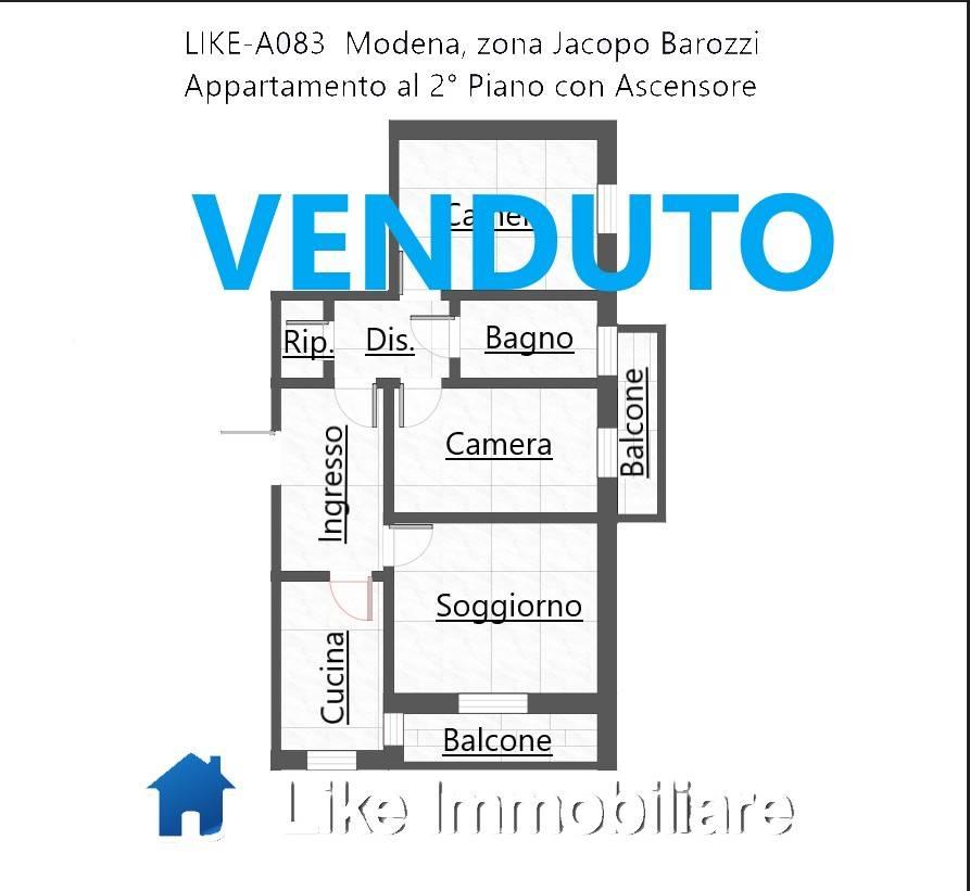 appartamento in vendita a Modena in zona San Faustino