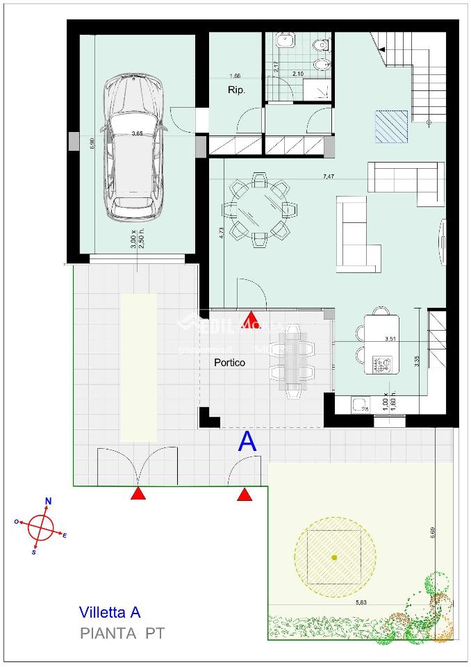 casa indipendente in vendita a Modena in zona Crocetta
