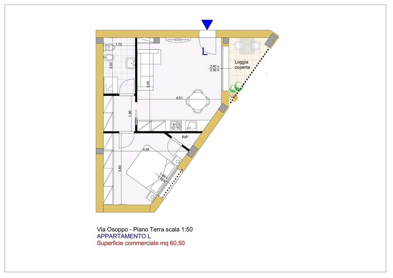 appartamento in vendita a Modena