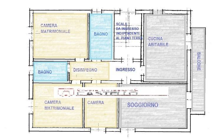 appartamento in vendita a Modena in zona San Lazzaro / Modena Est