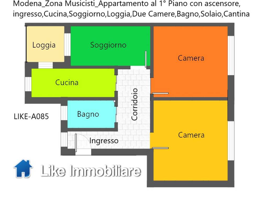 appartamento in vendita a Modena in zona San Faustino