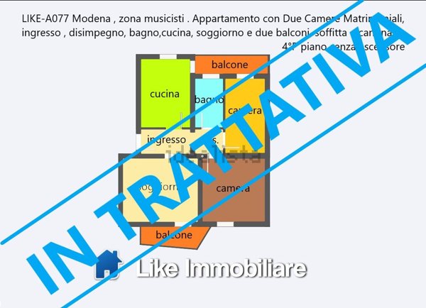 appartamento in vendita a Modena in zona San Lazzaro / Modena Est