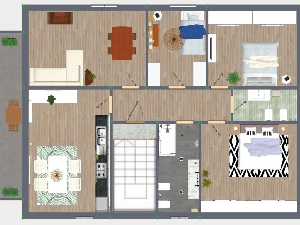 casa indipendente in vendita a Modena in zona San Lazzaro / Modena Est