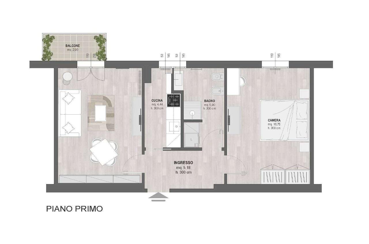 appartamento in vendita a Modena in zona Centro Storico