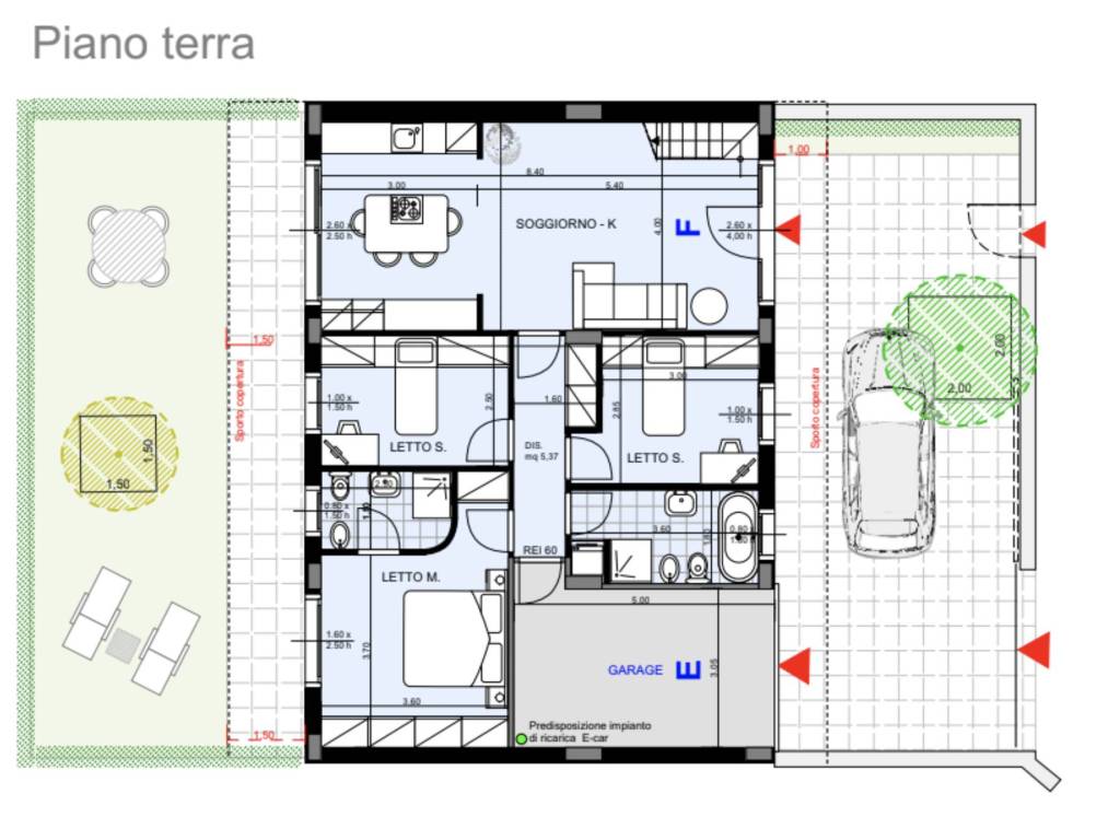 casa indipendente in vendita a Modena in zona Baggiovara