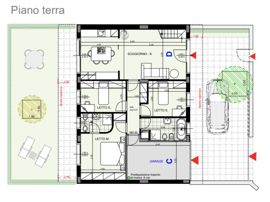 casa indipendente in vendita a Modena in zona Cognento