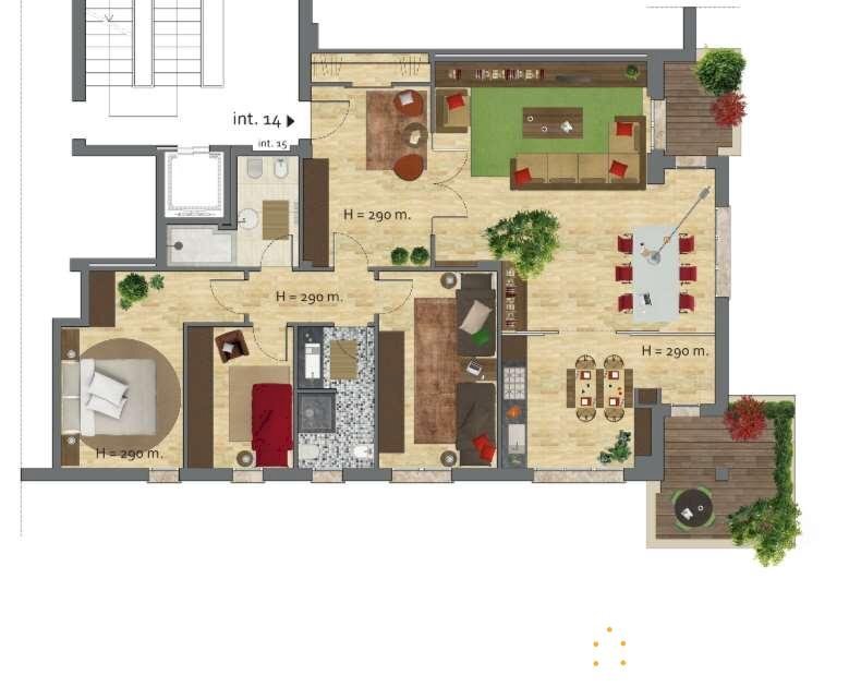 appartamento in vendita a Modena in zona Centro Storico