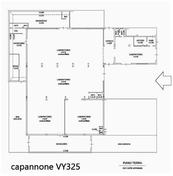 capannone in vendita a Modena in zona San Lazzaro / Modena Est