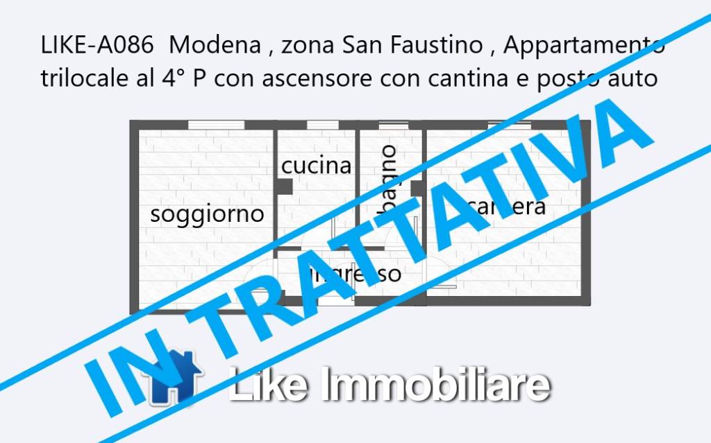 appartamento in vendita a Modena in zona San Faustino