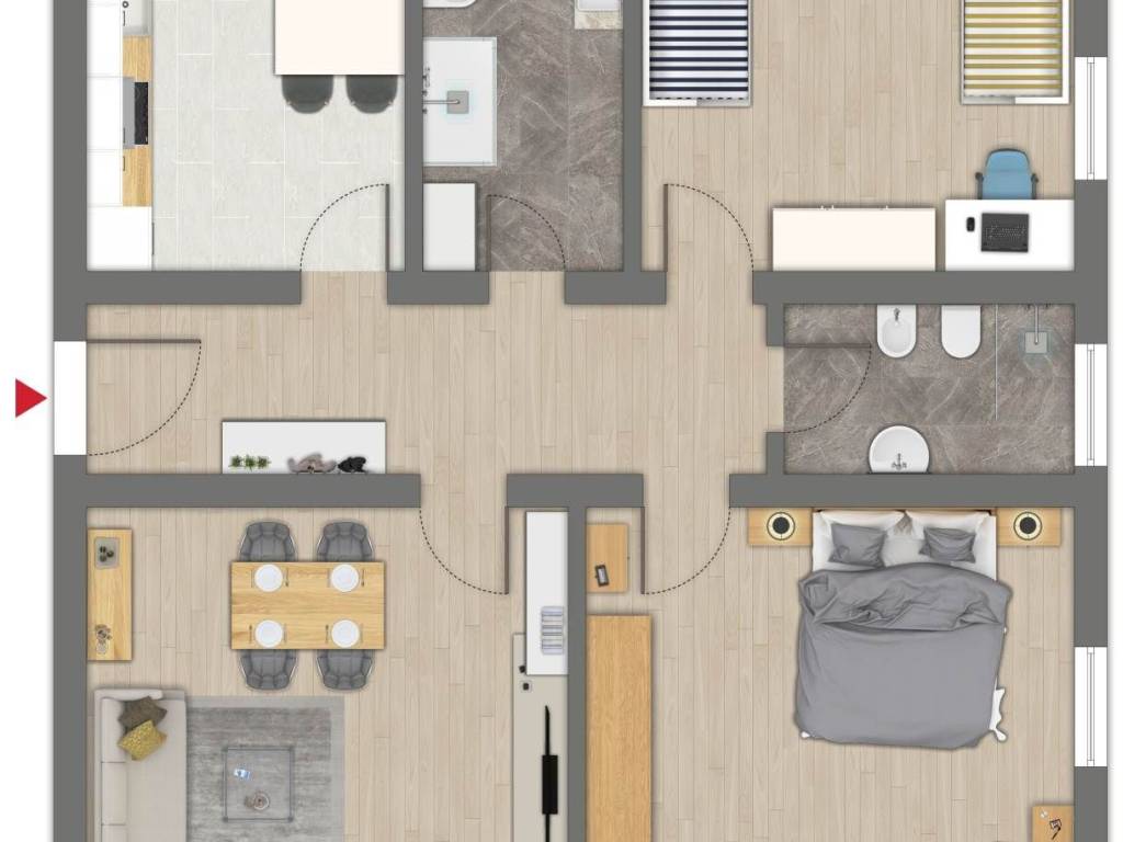 appartamento in vendita a Modena in zona Centro Storico