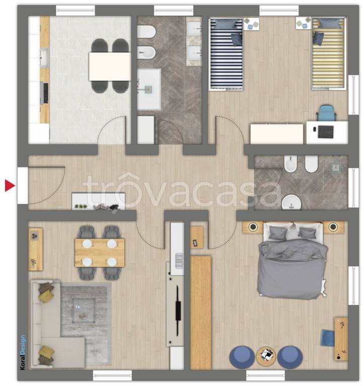 appartamento in vendita a Modena in zona San Cataldo