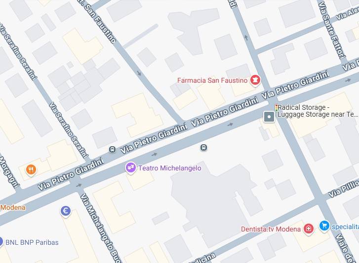 negozio in vendita a Modena in zona Baggiovara