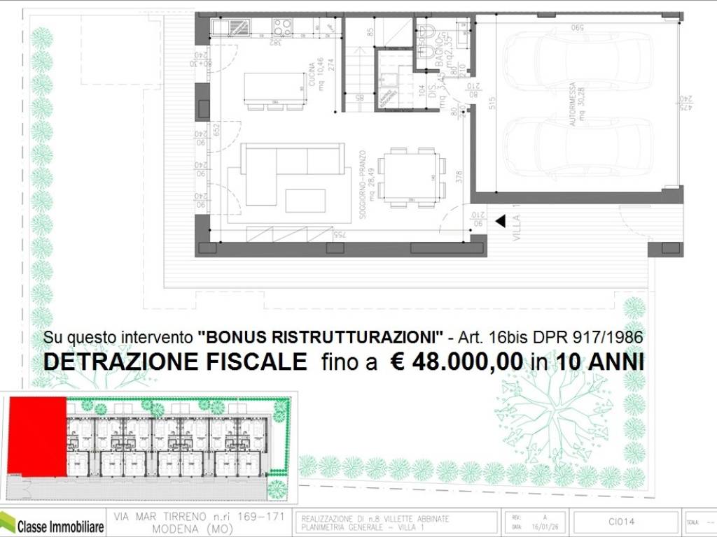 casa indipendente in vendita a Modena in zona San Lazzaro / Modena Est
