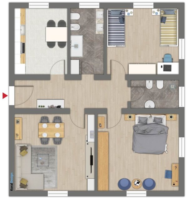 appartamento in vendita a Modena in zona Centro Storico
