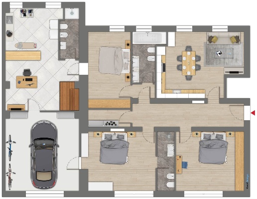 appartamento in vendita a Modena in zona San Lazzaro / Modena Est