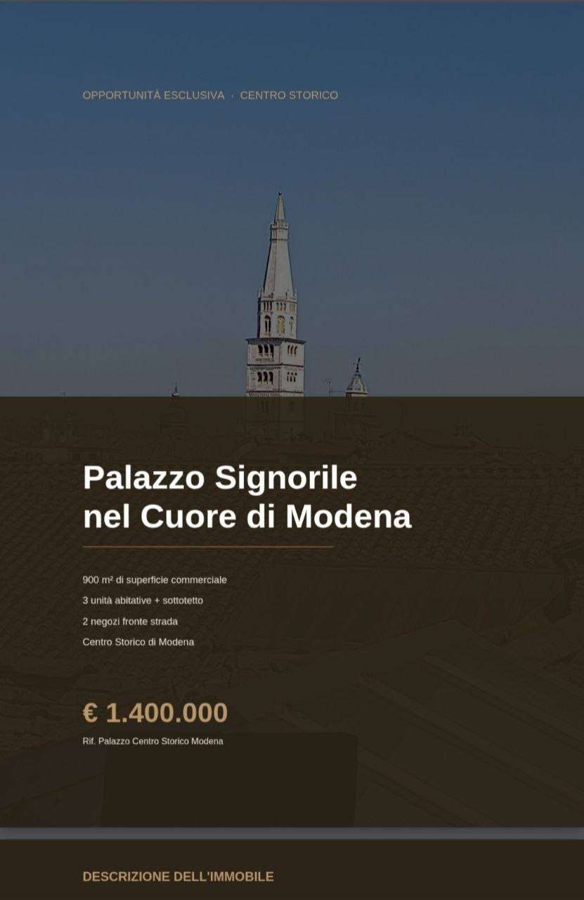 appartamento in vendita a Modena in zona Centro Storico